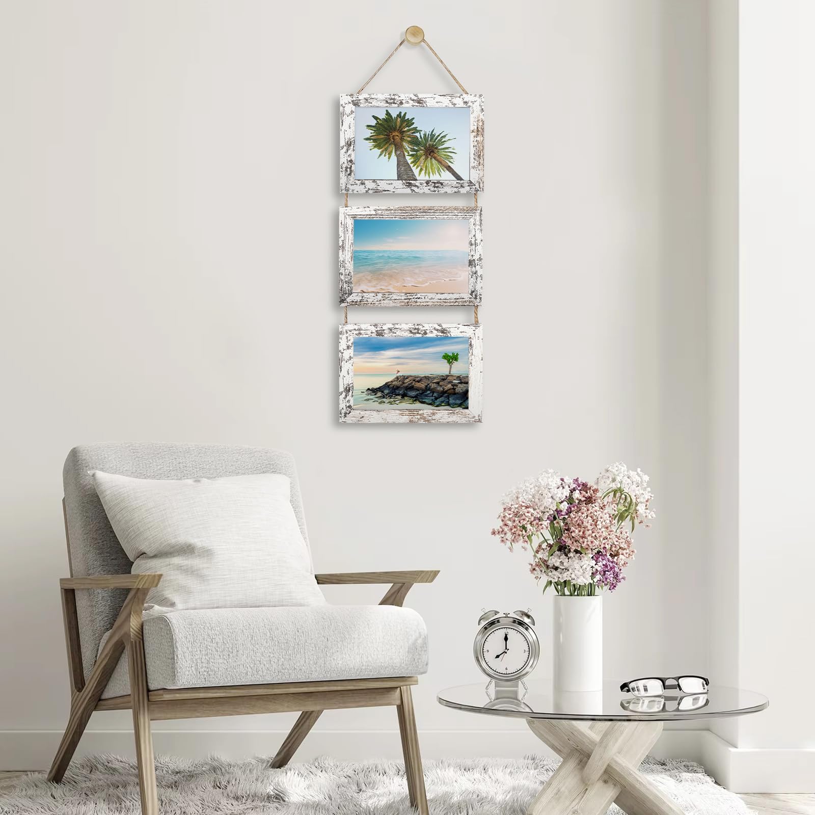 Dekor フォトフレーム 3個セット 13 x 18 cm Gykutix Picture Frame Collage Set 13 x 18 cm, Rustic Triple